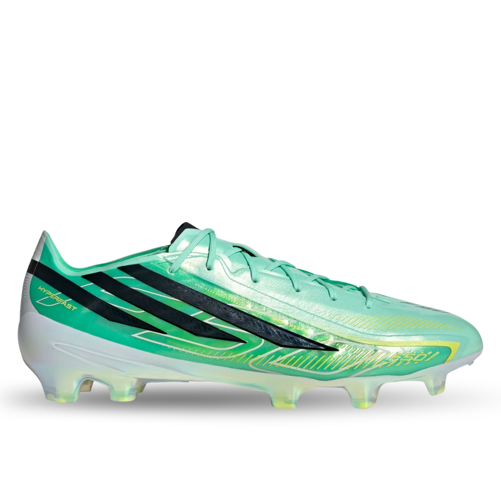 Adidas F50 Hyperfast Elite FG Soccer Cleats (Pulse Mint/Core Black)