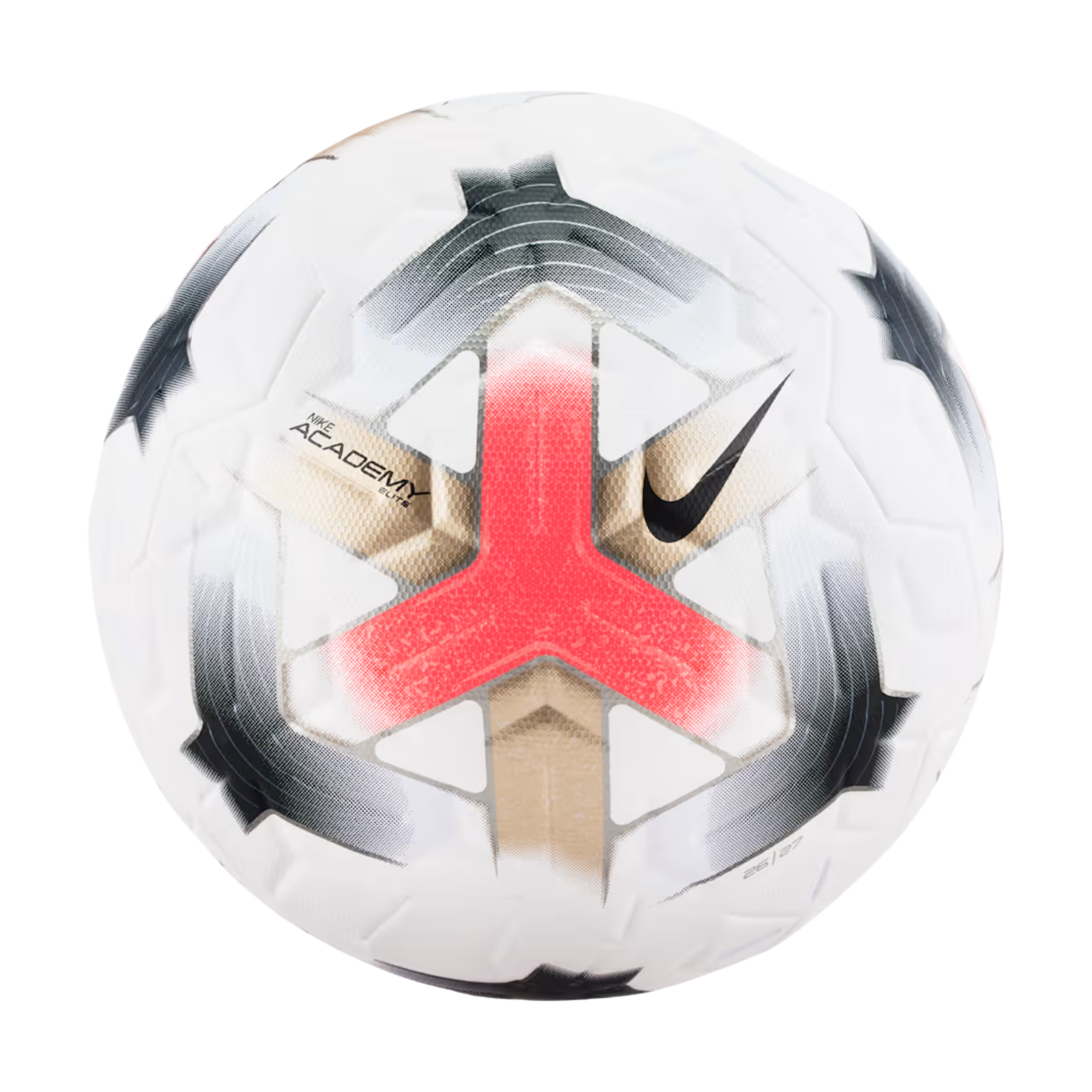 Nike Academy Elite Ball Soccer Ball (White/Bright Crimson/Black)