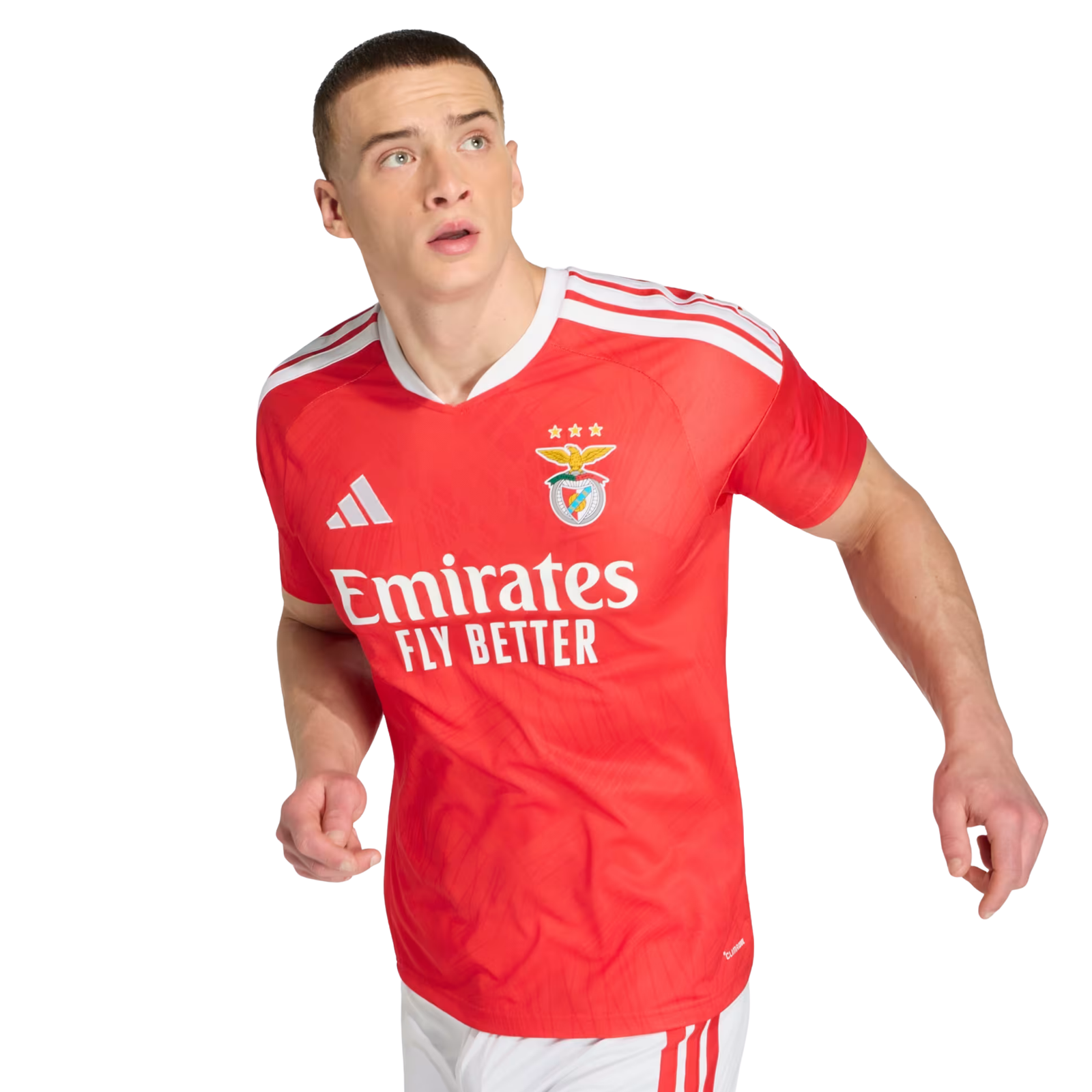 adidas Mens Benfica  Home Jersey 26/27 (Red)