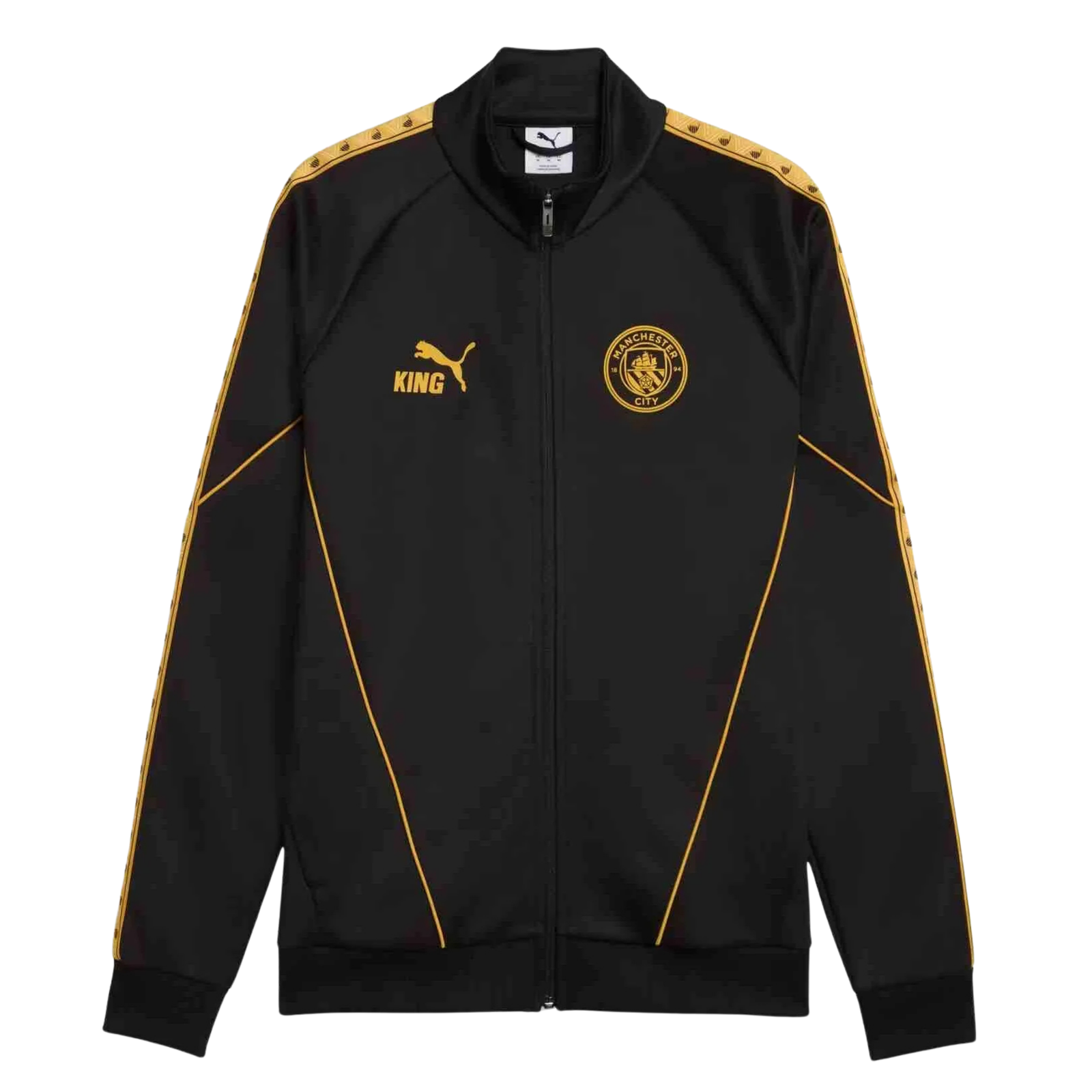 Puma Manchester City King Anthem Jacket 26/27 (Black/Archive Gold)