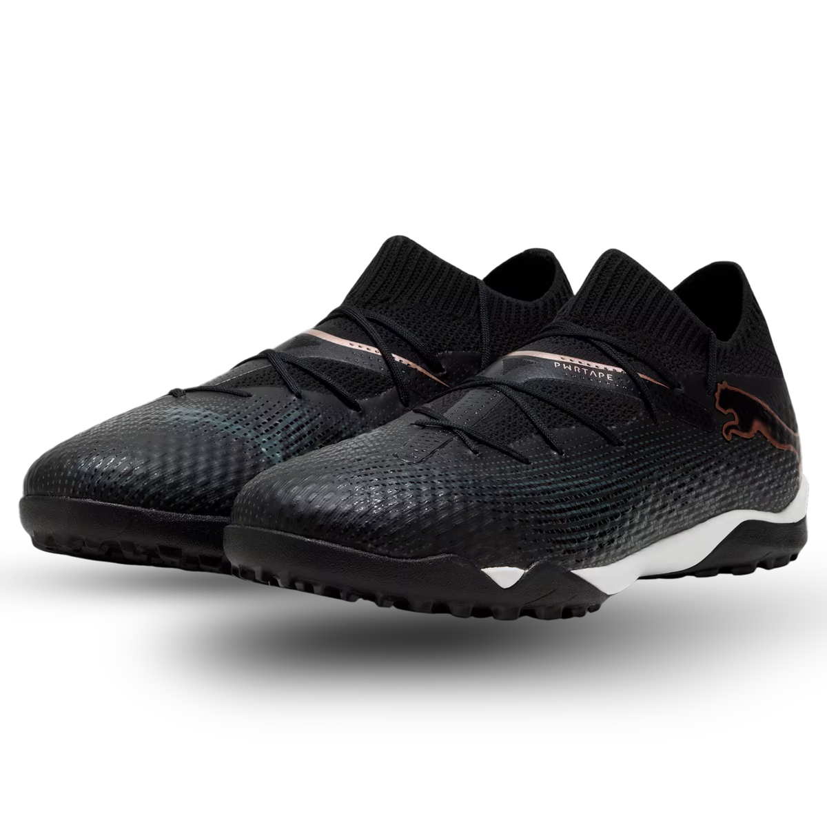 Puma Future 7 Pro Cage Turf Soccer Shoes (Puma Black/Puma White)