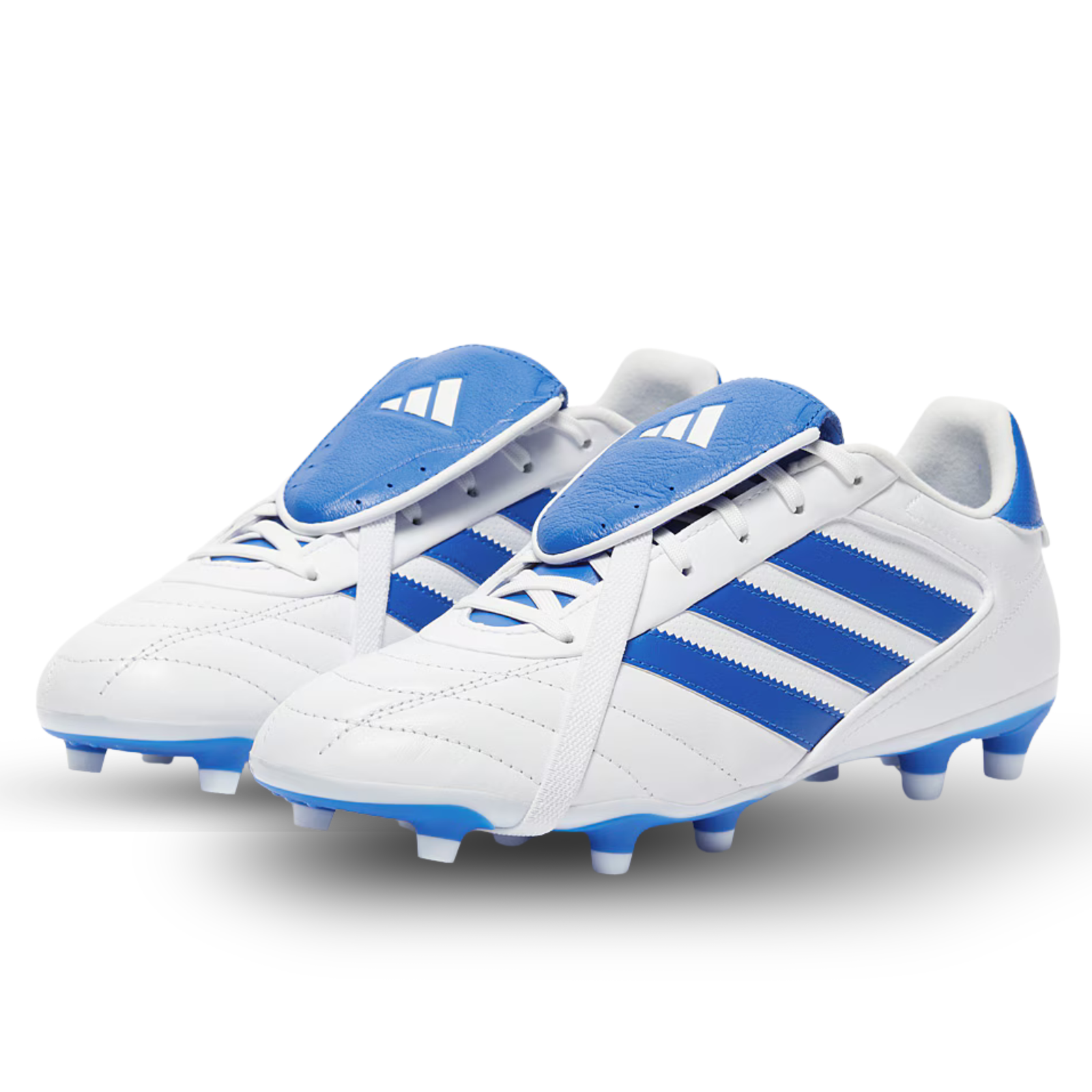 adidas Copa Gloro II FG Soccer Cleats (White/Royal Blue)