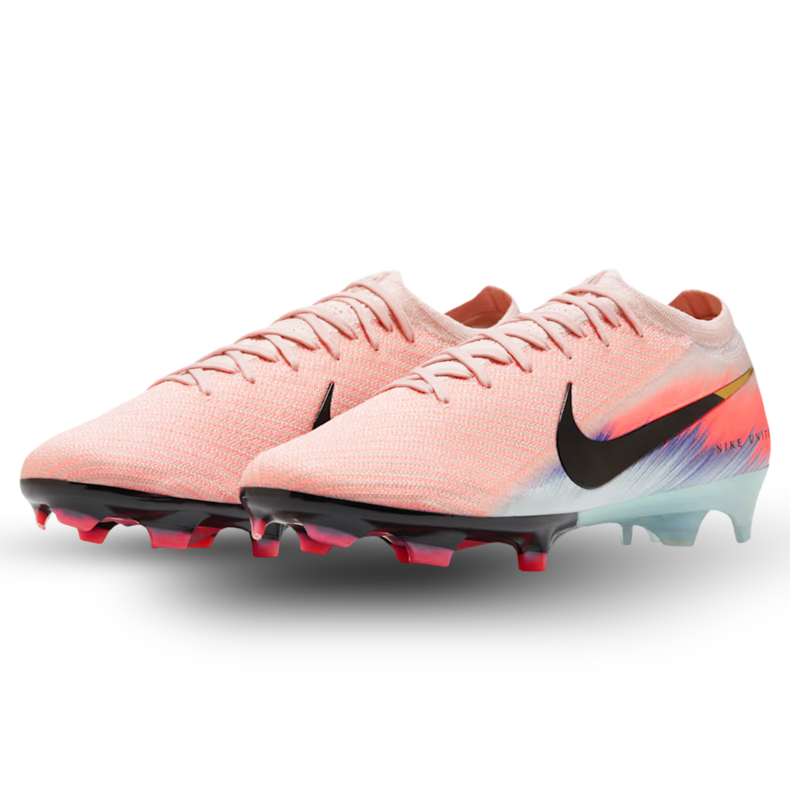 Nike Zoom Vapor 16 Elite NU2 Firm Ground Soccer Cleats (Silt Red/Racer Blue)