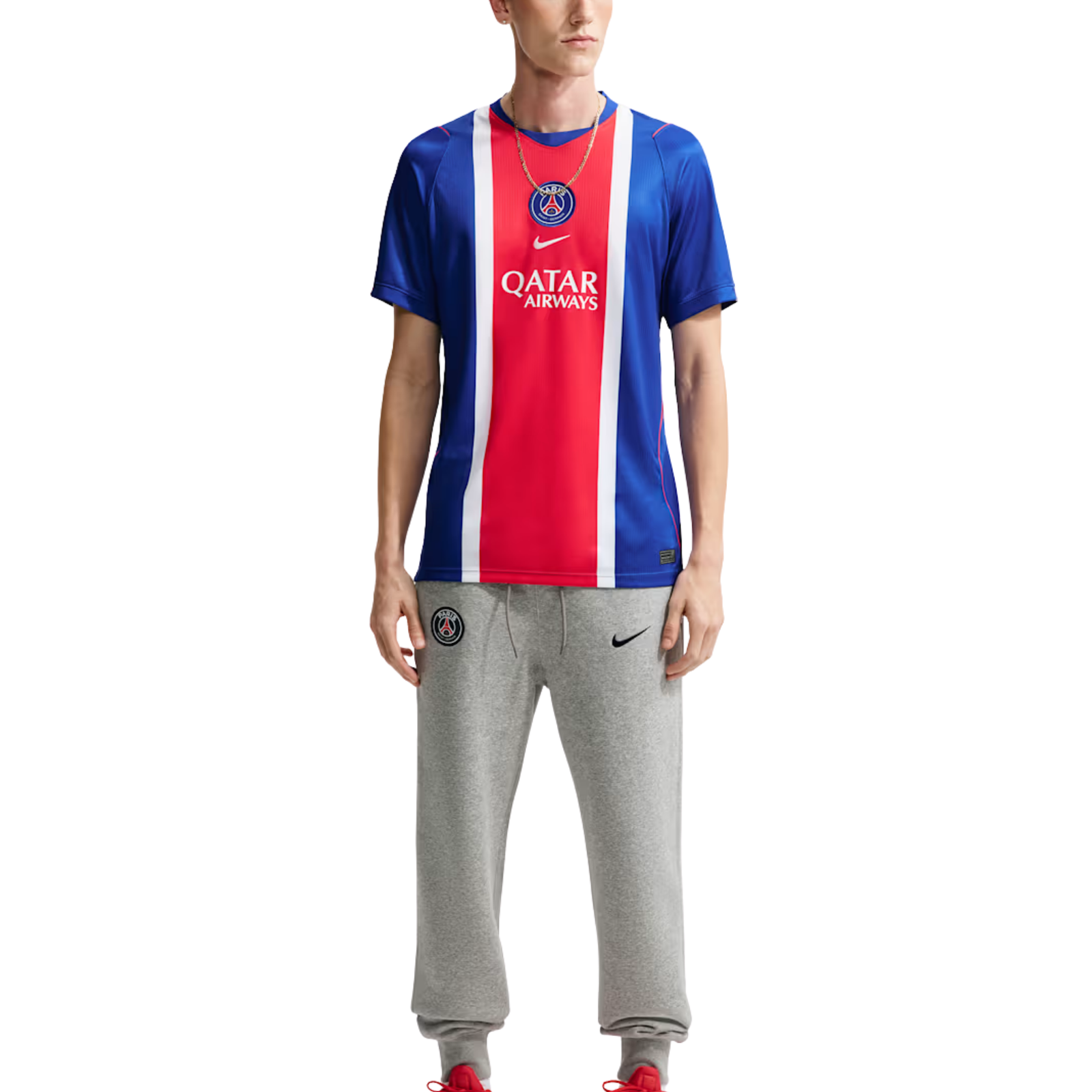 Nike Mens Paris Saint-Germain Home Jersey 26/27 (Blue/White/Red)