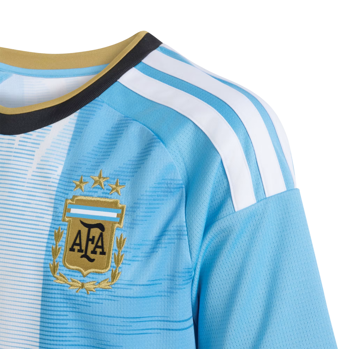 adidas Youth Lionel Messi Argentina Anniversary 2026 Home Soccer Jersey (Blue/White)