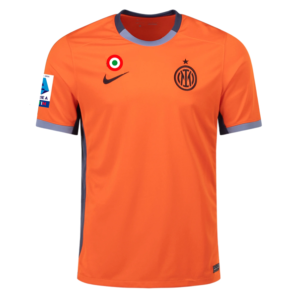 Nike Inter Milan Denzel Dumfries Third Jersey w/ Serie A Copa