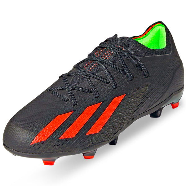 adidas X Firm Ground Soccer Cleats (Core Black