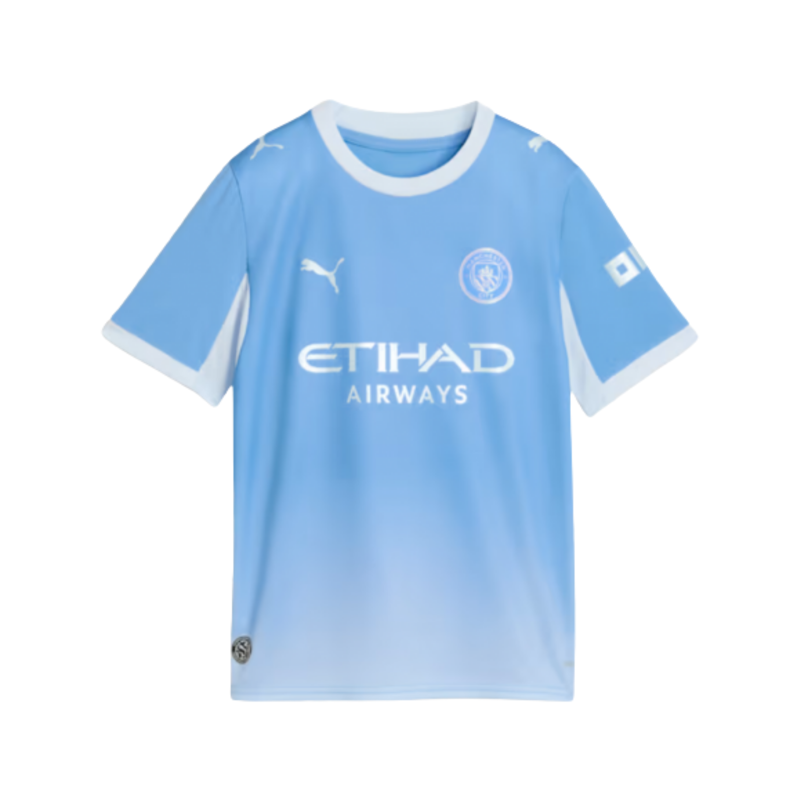 Puma Youth Manchester City Home Jersey 26/27 (Team Light Blue/Icey Blue)