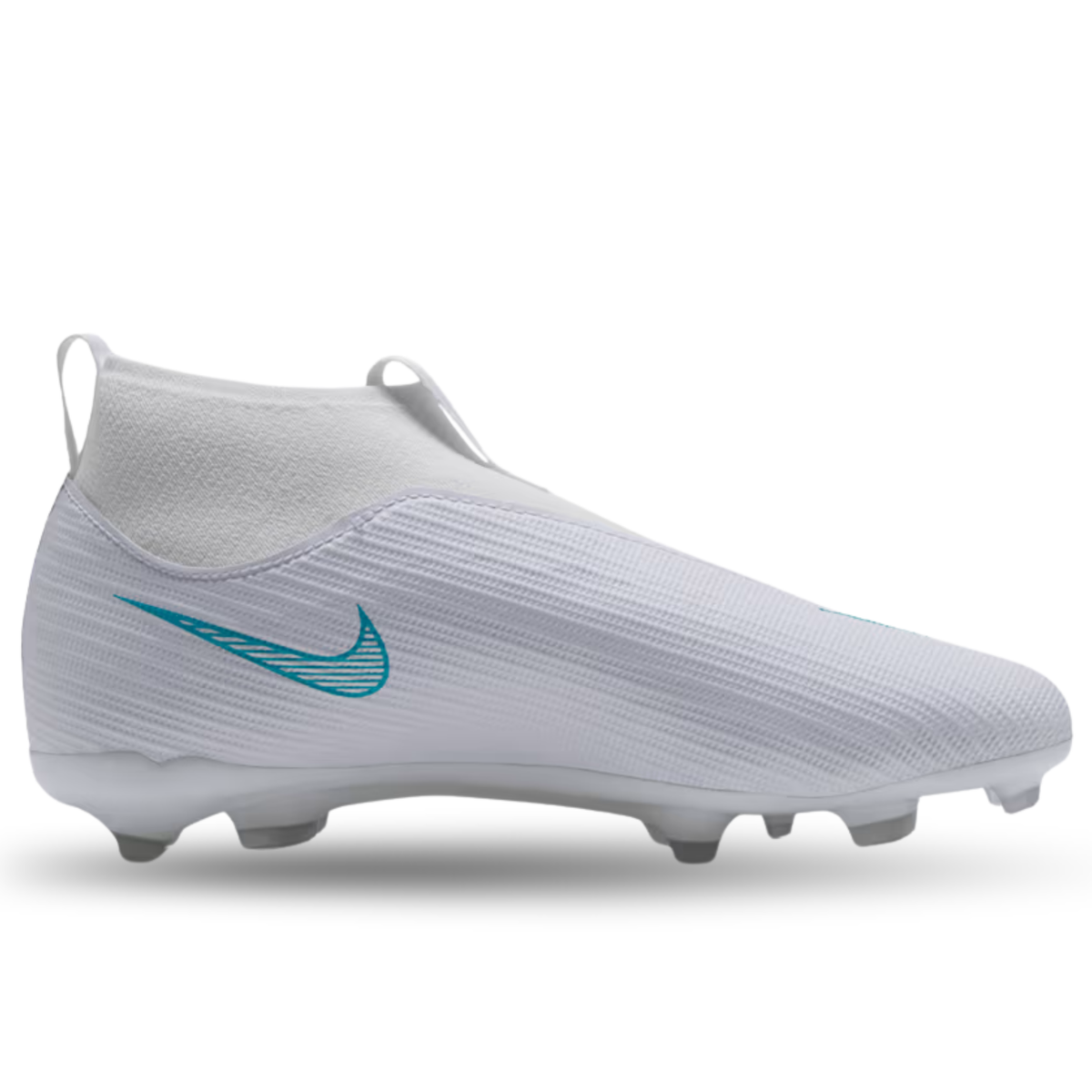 Nike Jr. Superfly 11 Academy FG/MG Soccer Cleats (White/Dusty Cactus)
