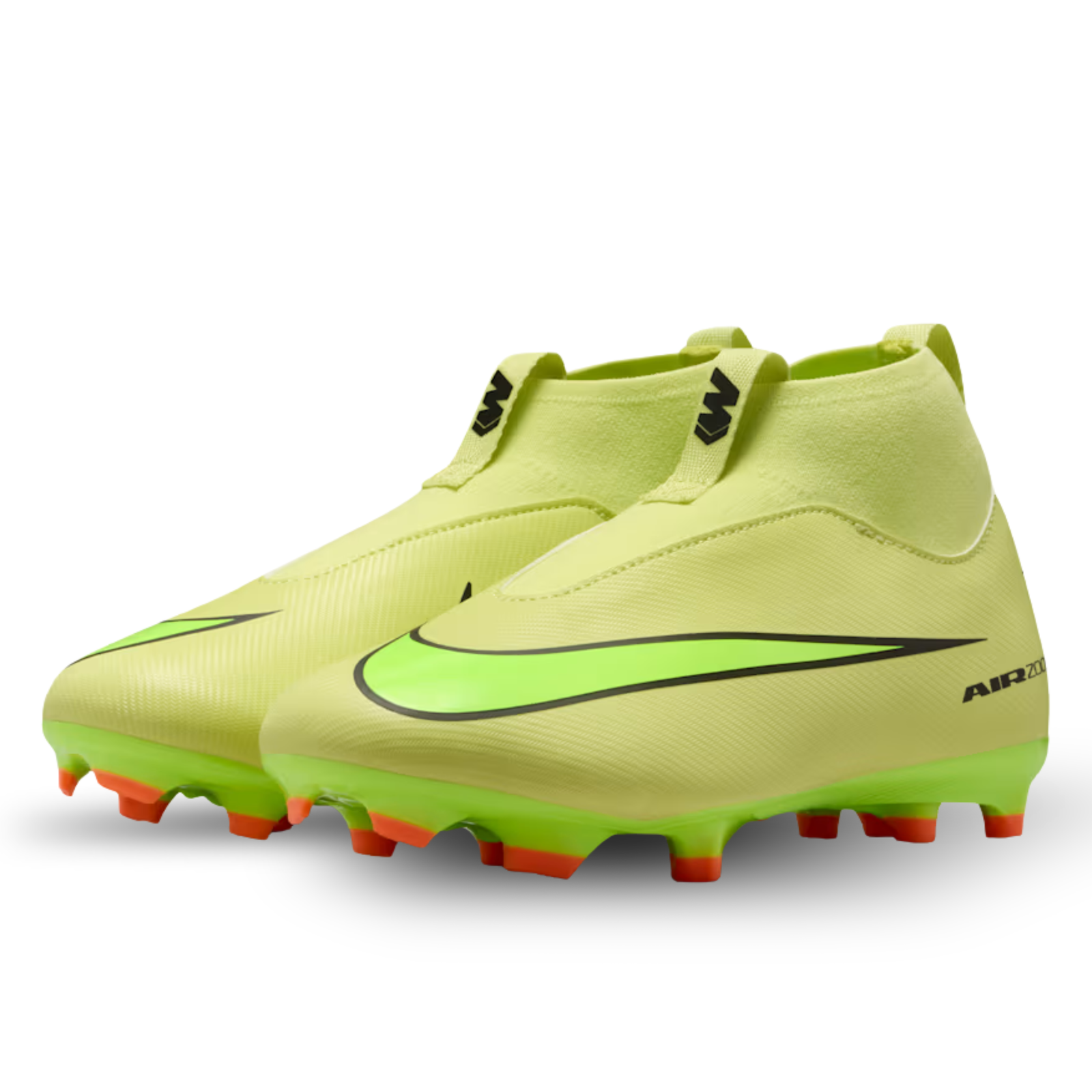 Nike Jr Zoom Superfly 10 Academy Firm/Multi Ground Soccer Cleats (Limelight/Volt-Hyper Crimson)