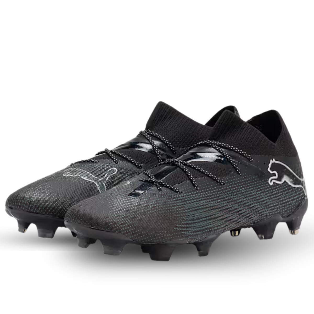 Puma Future 7 Ultimate FG/AG Soccer Cleats (Puma Black/Puma Silver)