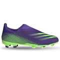adidas Jr. X Ghosted .3 LL FG Soccer Cleats (Energy Ink/Signal Green)