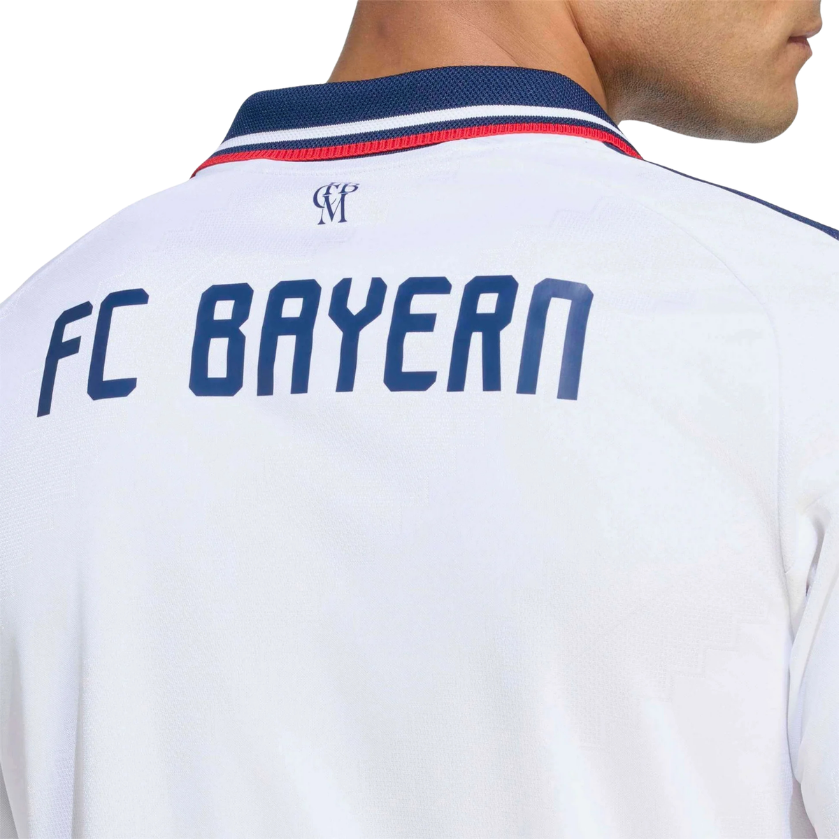 adidas Mens Bayern Munich Long Sleeve Authentic Away Jersey 26/27 (White)