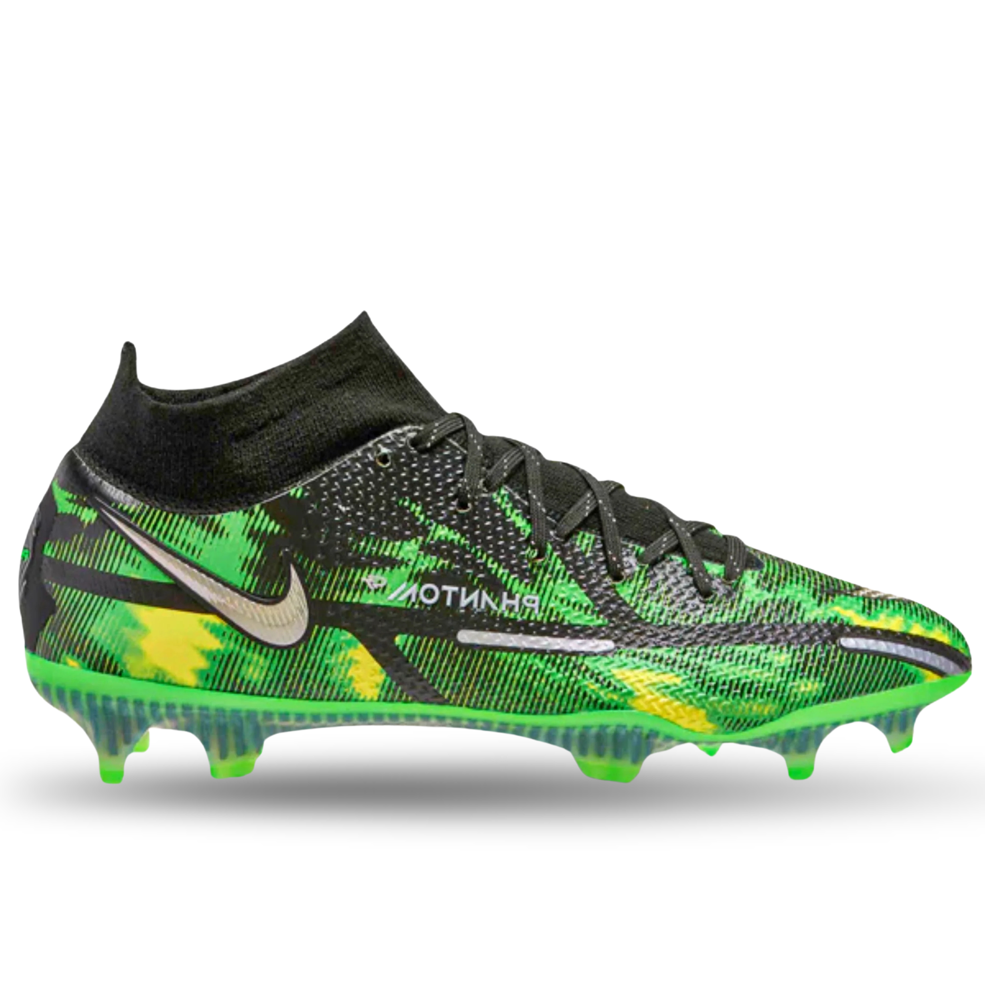 Nike Phantom GT2 Elite DF Shockwave Firm Ground Soccer Cleats (Black/M