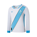 Umbro Guatemala 2026 Long Sleeve Home Jersey (White)