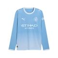 Puma Mens Manchester City Long Sleeve Home Jersey 26/27 (Team Light Blue/Icey Blue)