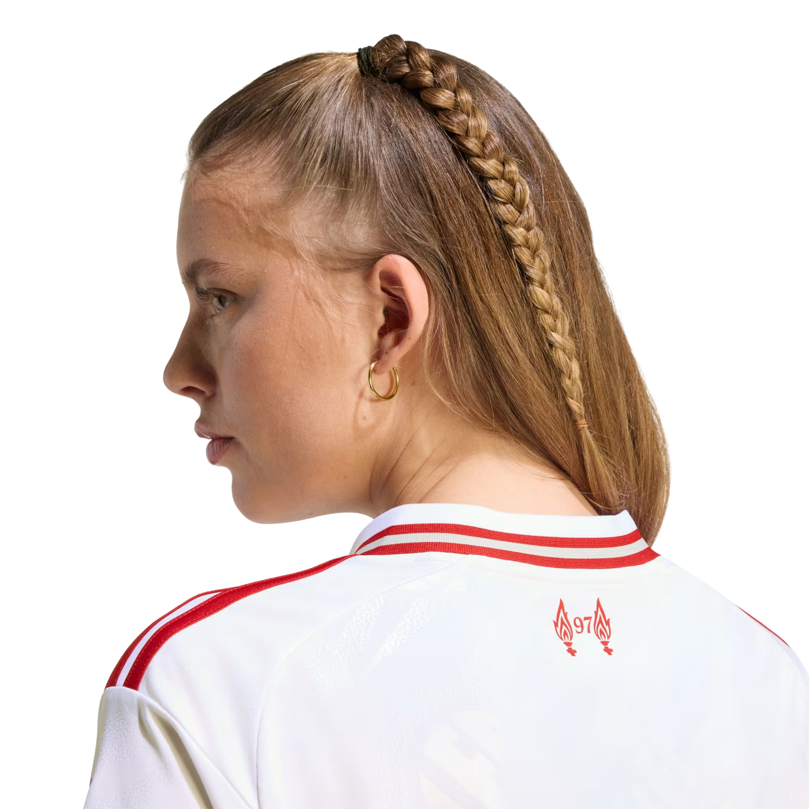 adidas Women’s Liverpool Away Jersey 26/27 (White/Red)