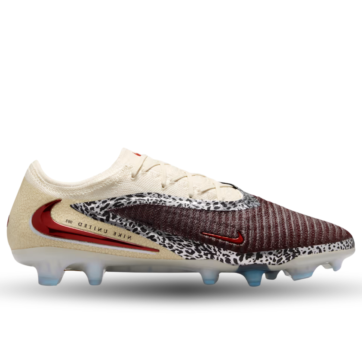 Nike P)hantom 6 Low Elite NU3 Firm Ground Soccer Cleats (Burgundy Crush/University Red
