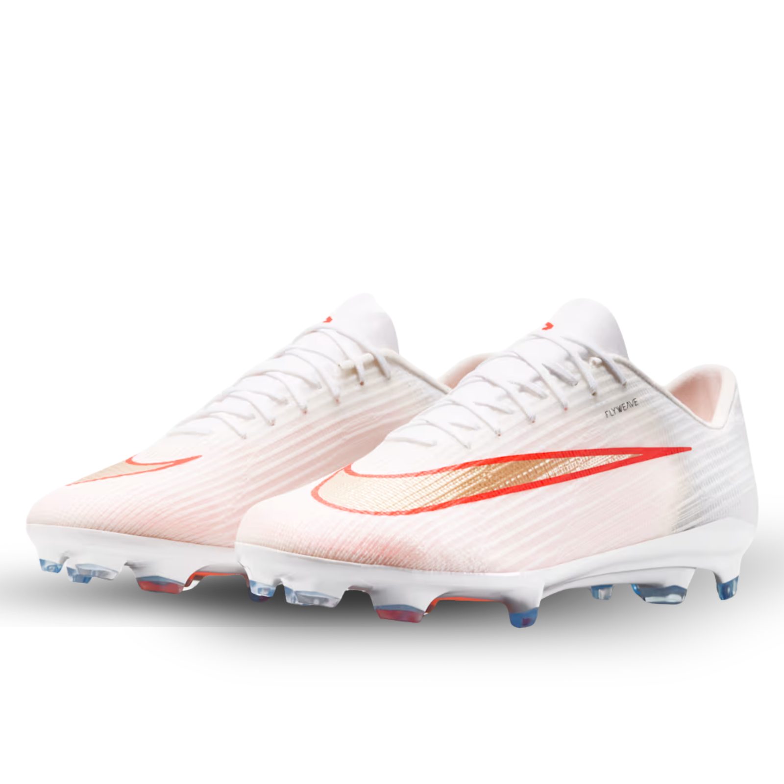 Nike Zoom Superfly 11 Pro FG Soccer Cleats (White/Blur-Bright Crimson)