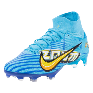Nike Zoom Superfly 9 Elite KM FG Soccer Cleats (Baltic Blue)