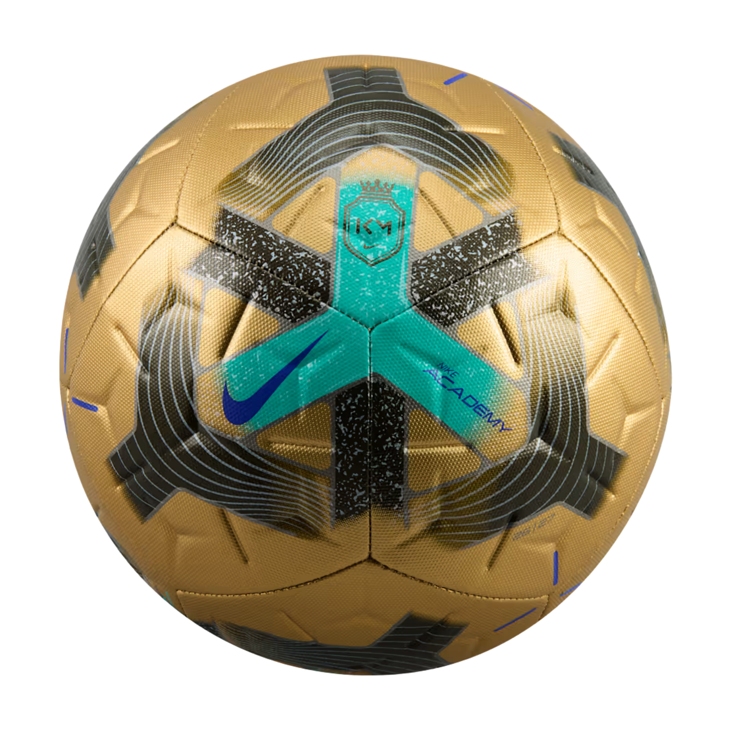 Nike Kylian Mbappe Academy Soccer Ball (Metallic Gold/Clear)