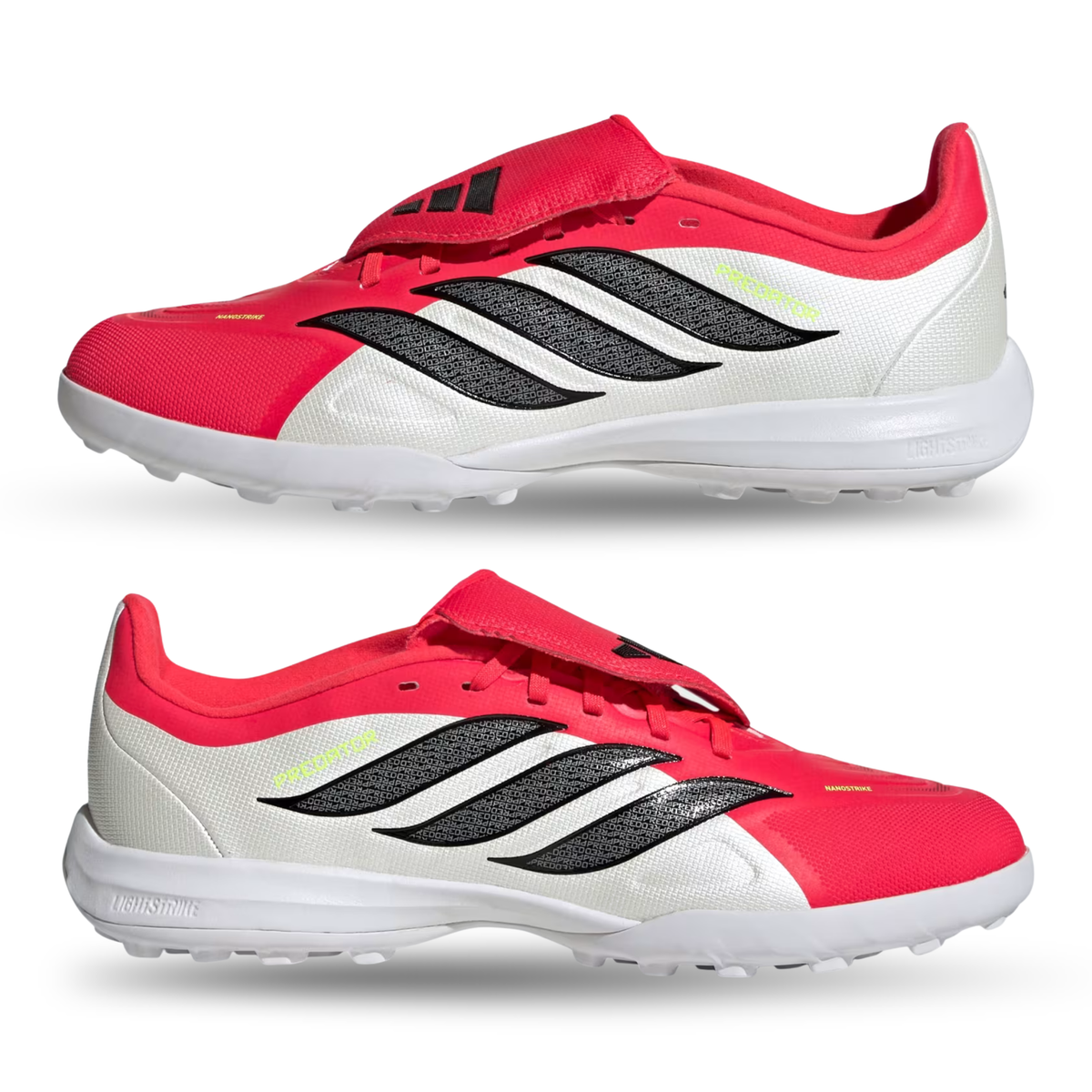 adidas Youth Predator League FT TF Junior Soccer Shoes (Lucid Red/Black/White)