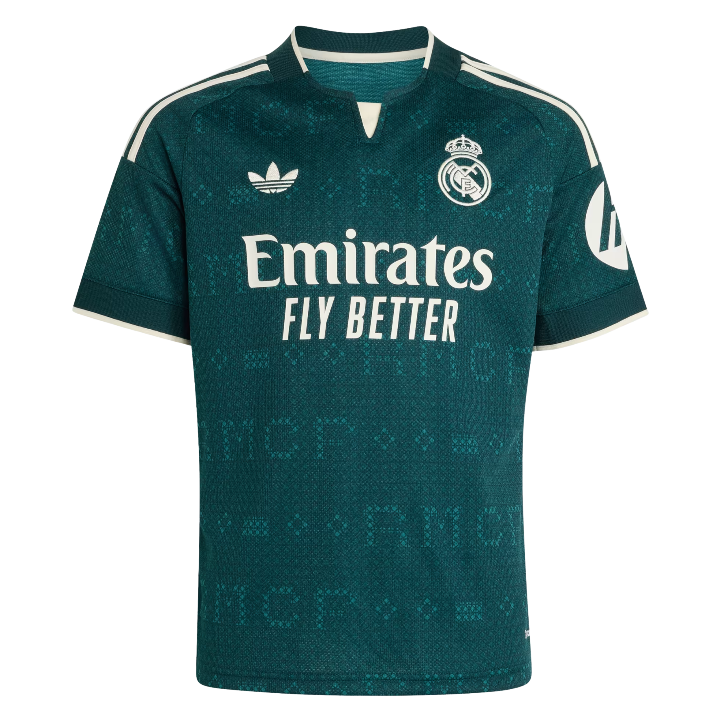 adidas Youth Real Madrid Away Jersey 26/27 (Green)