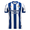Joma Mens Real Sociedad Home Jersey w/ La Liga Patch 26/27 (Royal/White)