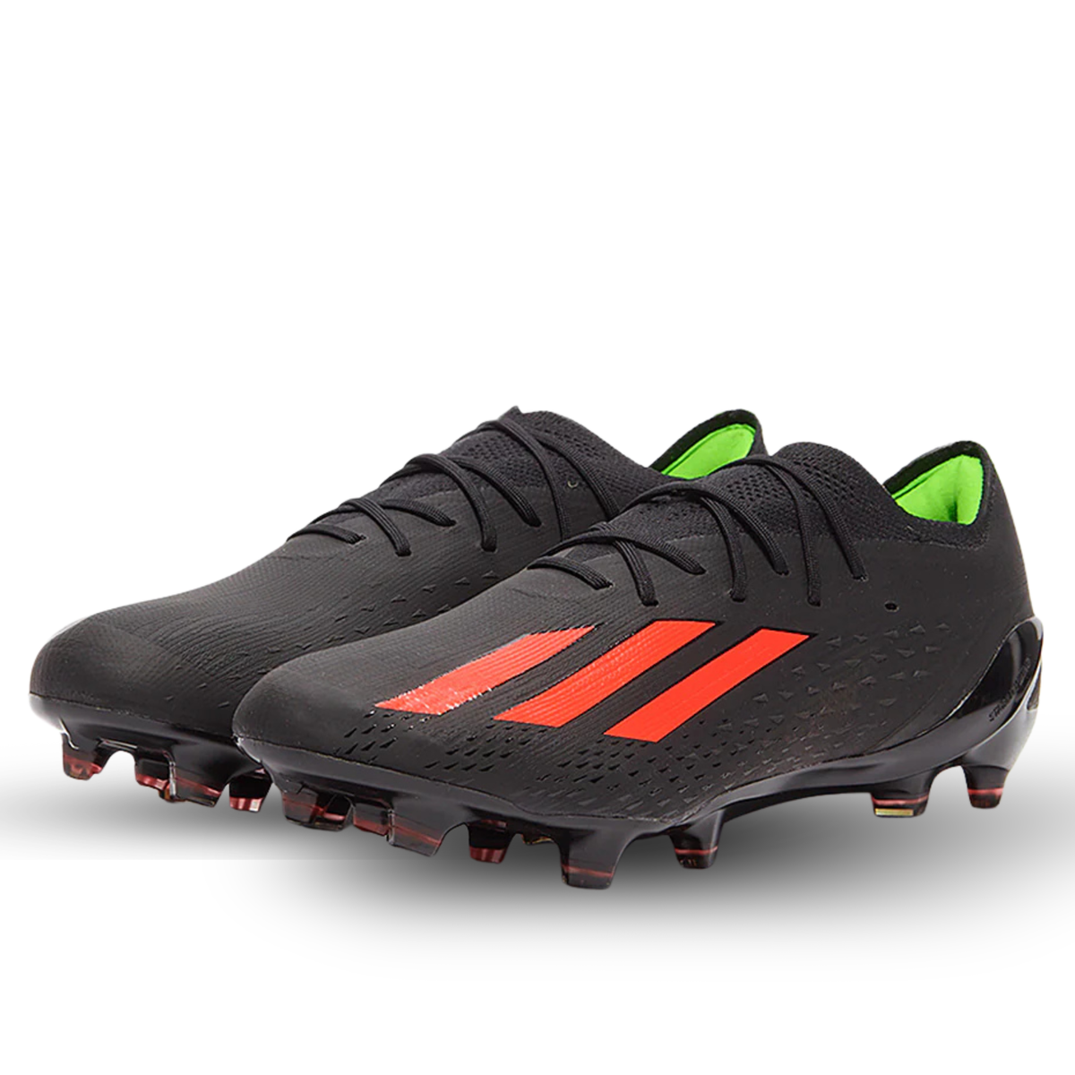 adidas X Speedportal.1 FG (Negro/Verde solar/Rojo solar)