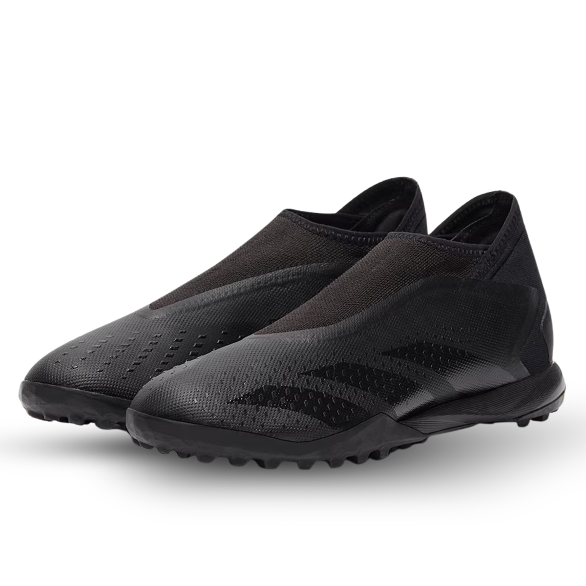 adidas Predator Accuracy.3 Laceless Turf Soccer Shoes (Core Black)