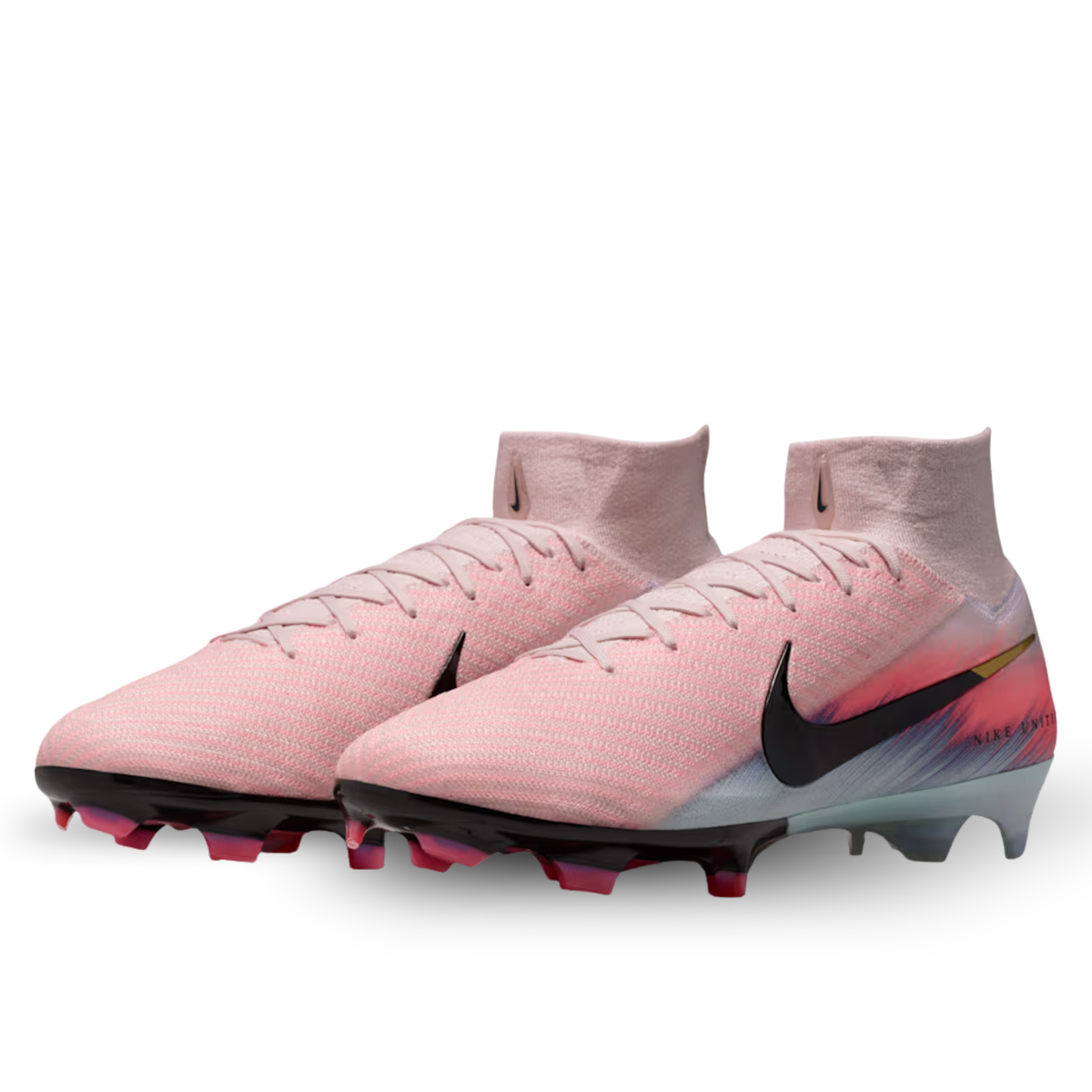 Nike Zoom Superfly 10 Elite NU2 Firm Ground Soccer Cleats (Silt Red/Racer Blue)