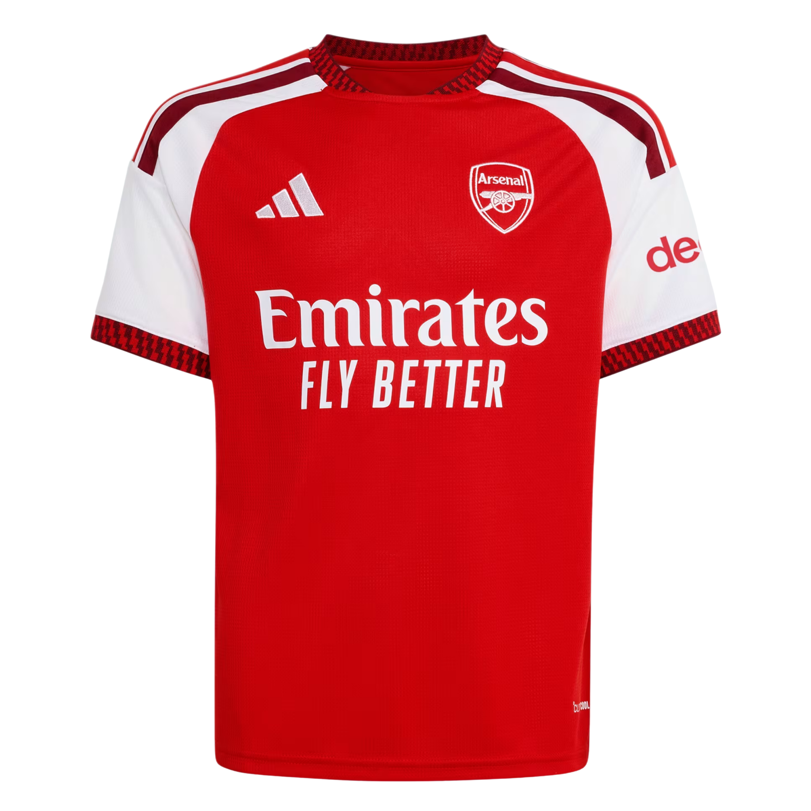 adidas Youth Arsenal Home Jersey 26/27 (Better Scarlet)