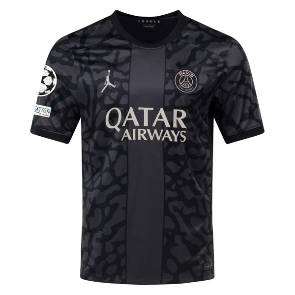 Nike Paris Saint-Germain Third Jersey w/ Champions League Patches 23/2 ...