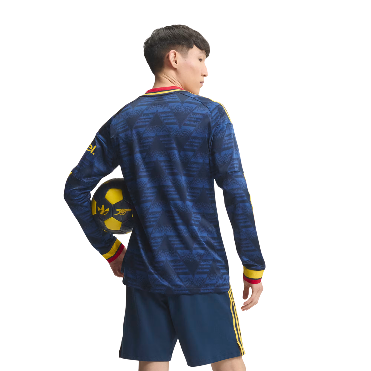 adidas Mens Arsenal Long Sleeve Authentic Away Jersey 26/27 (Navy)