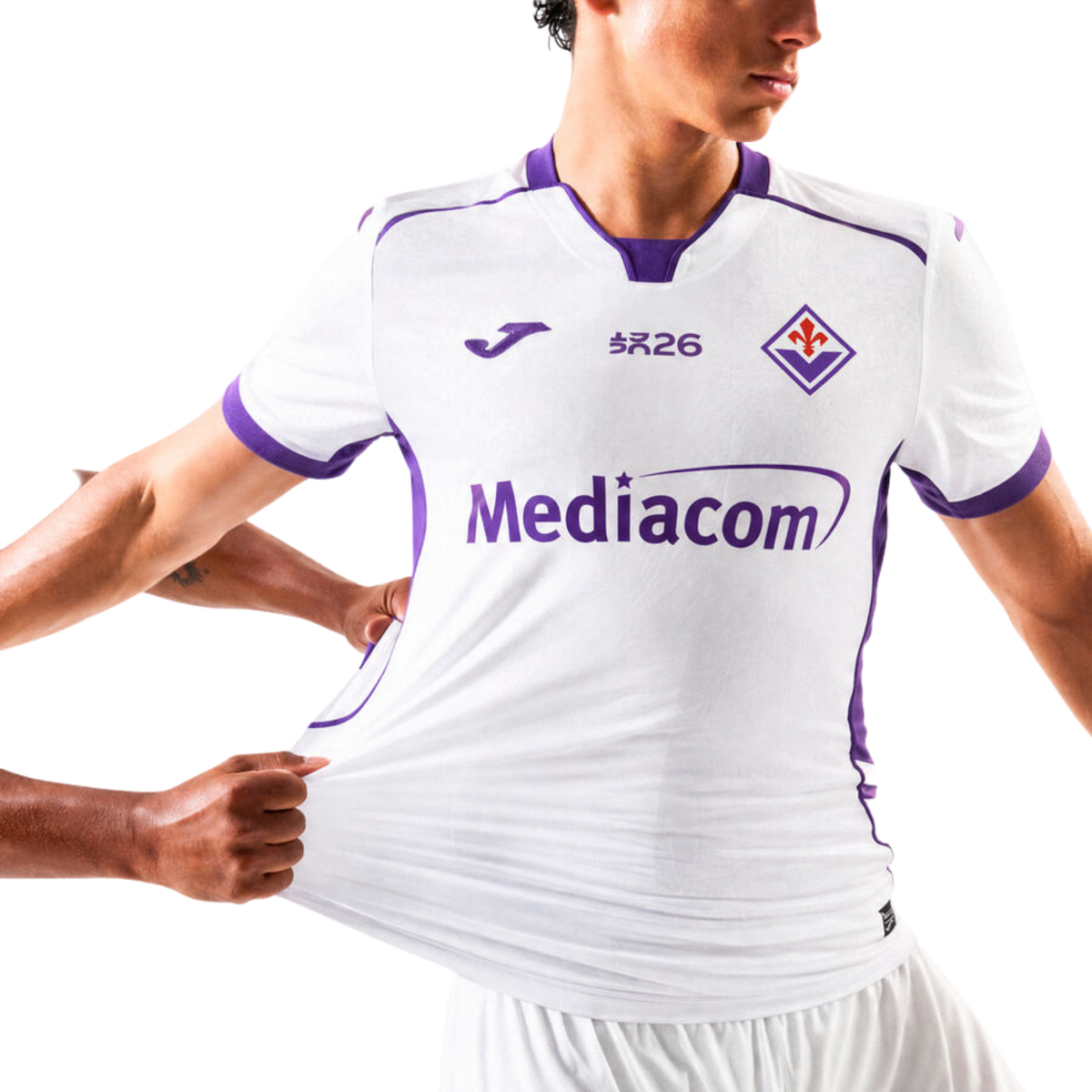 Joma Mens Fiorentina Away Jersey 26/27 (White)
