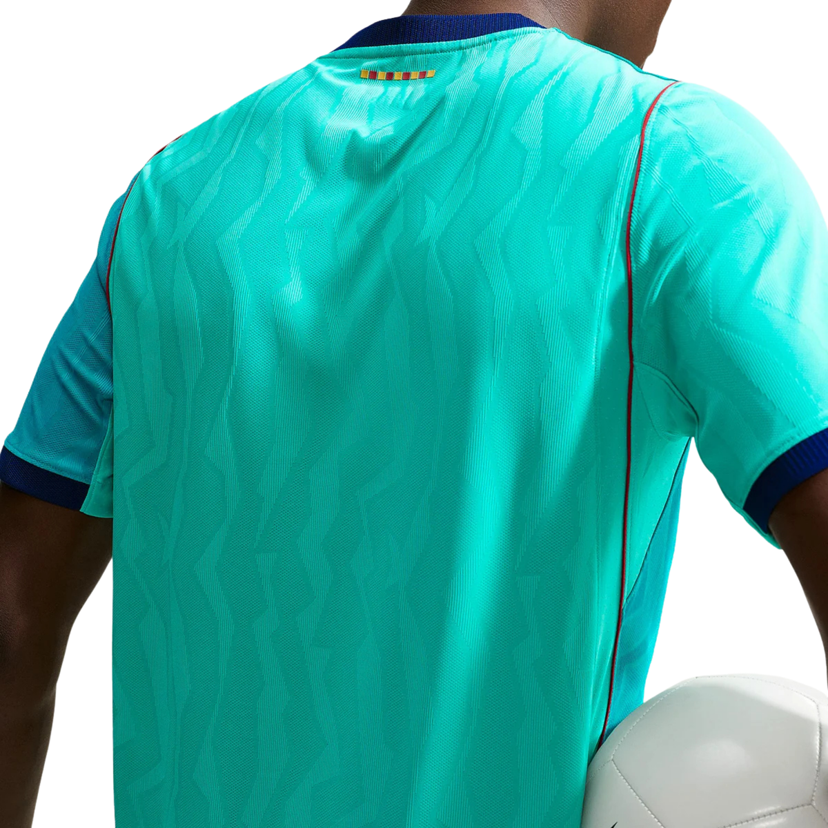 Nike Mens Barcelona Authentic 3rd Jersey 26/27 (Green Frost/Loyal Blue)