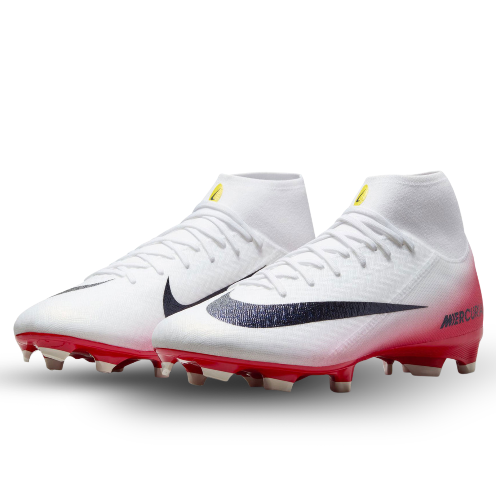 Nike Zoom Superfly 10 Academy LV8 Firm Ground/Multi Ground Soccer Cleats (University Red/Dark Obsidian)