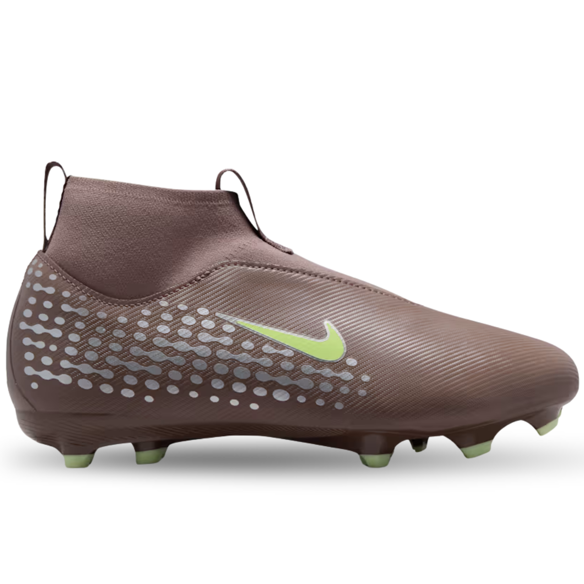 Nike Jr Zoom Superfly 10 Academy KM FG/MG Soccer Cleats (Plum Eclipse/Metallic Silver)