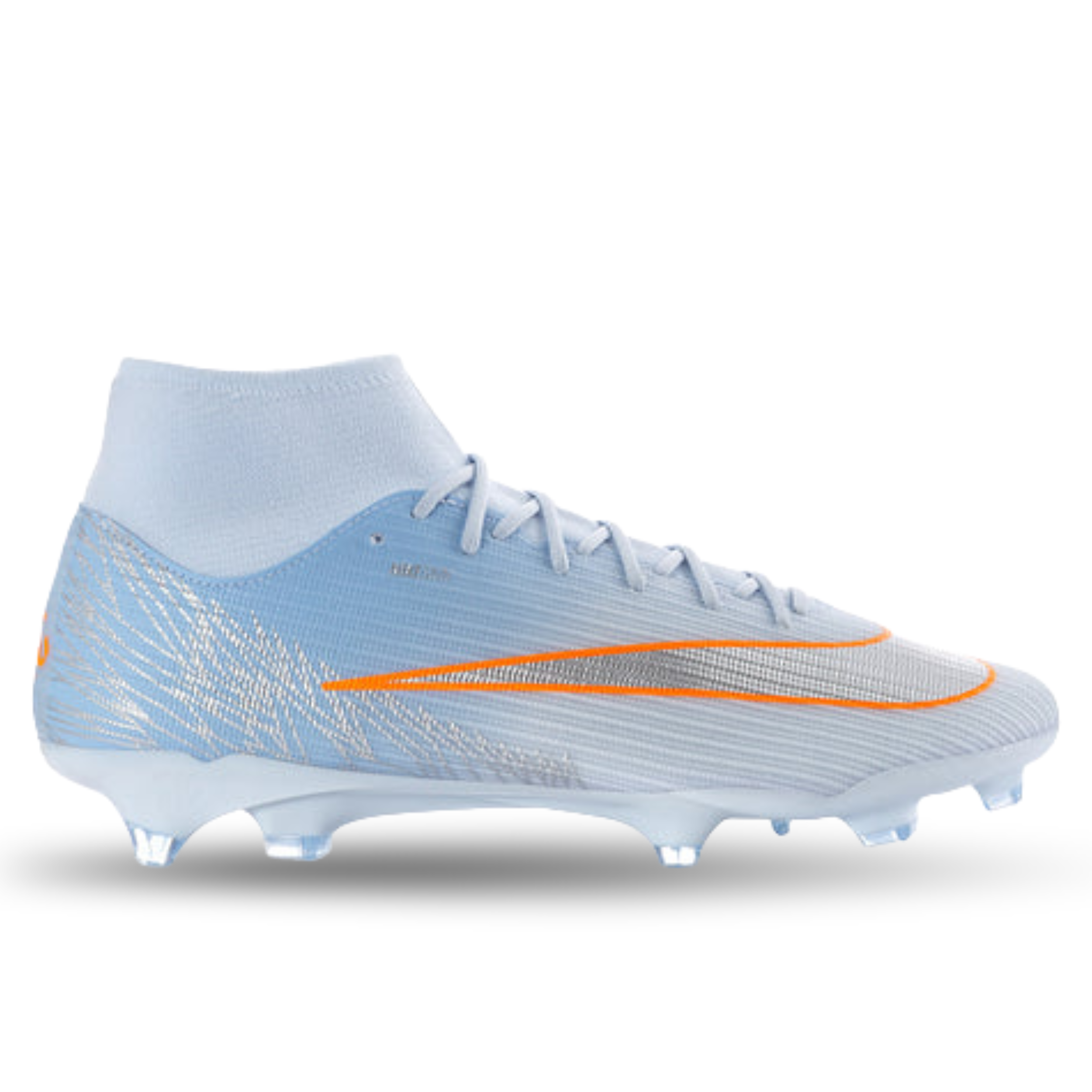 Nike Mercurial Superfly 11 Academy NU4 FG/MG Soccer Cleats (Celestine Blue/Orange/White)