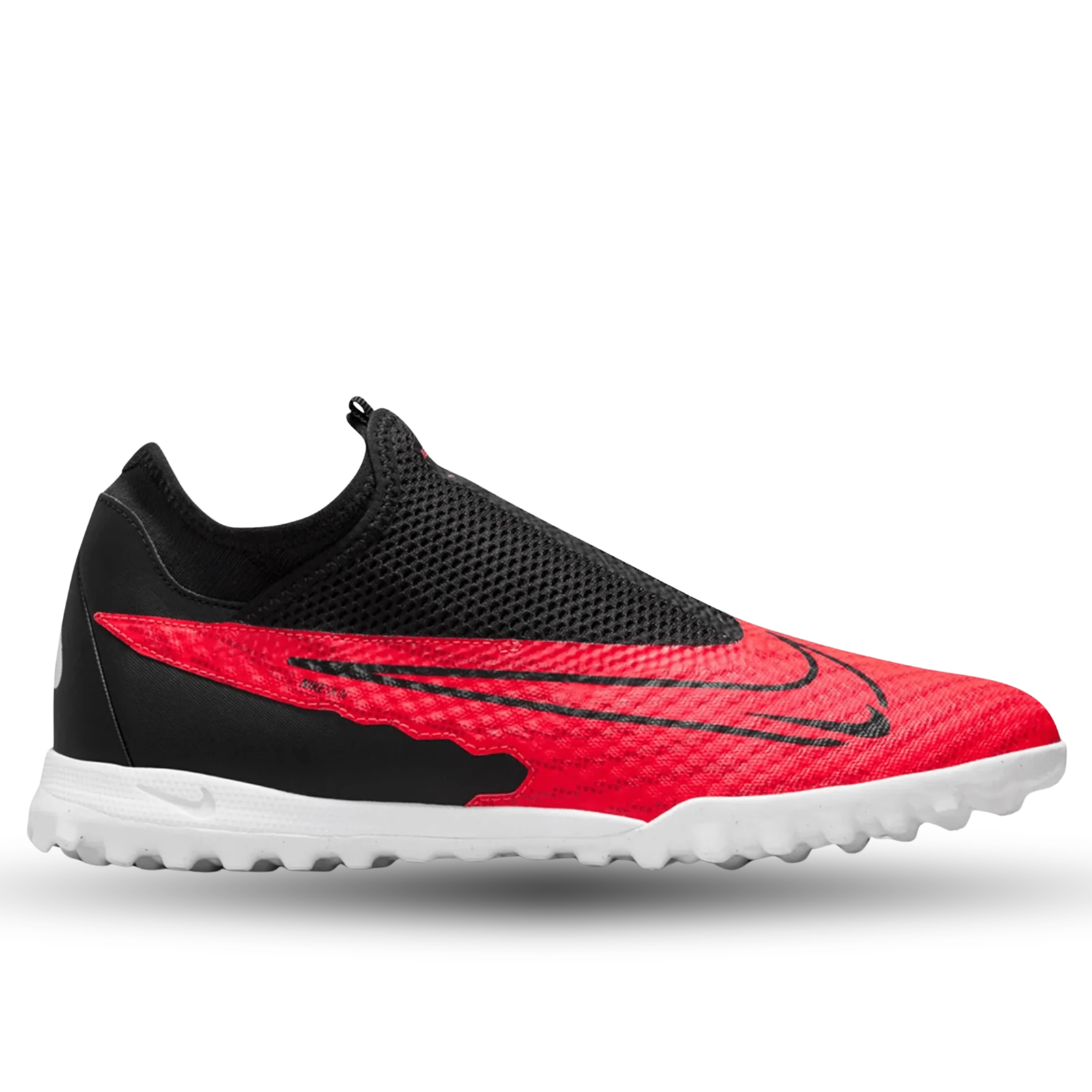 Nike Phantom GX Academy DF Turf Soccer Shoes (Bright Crimson/Black-White)