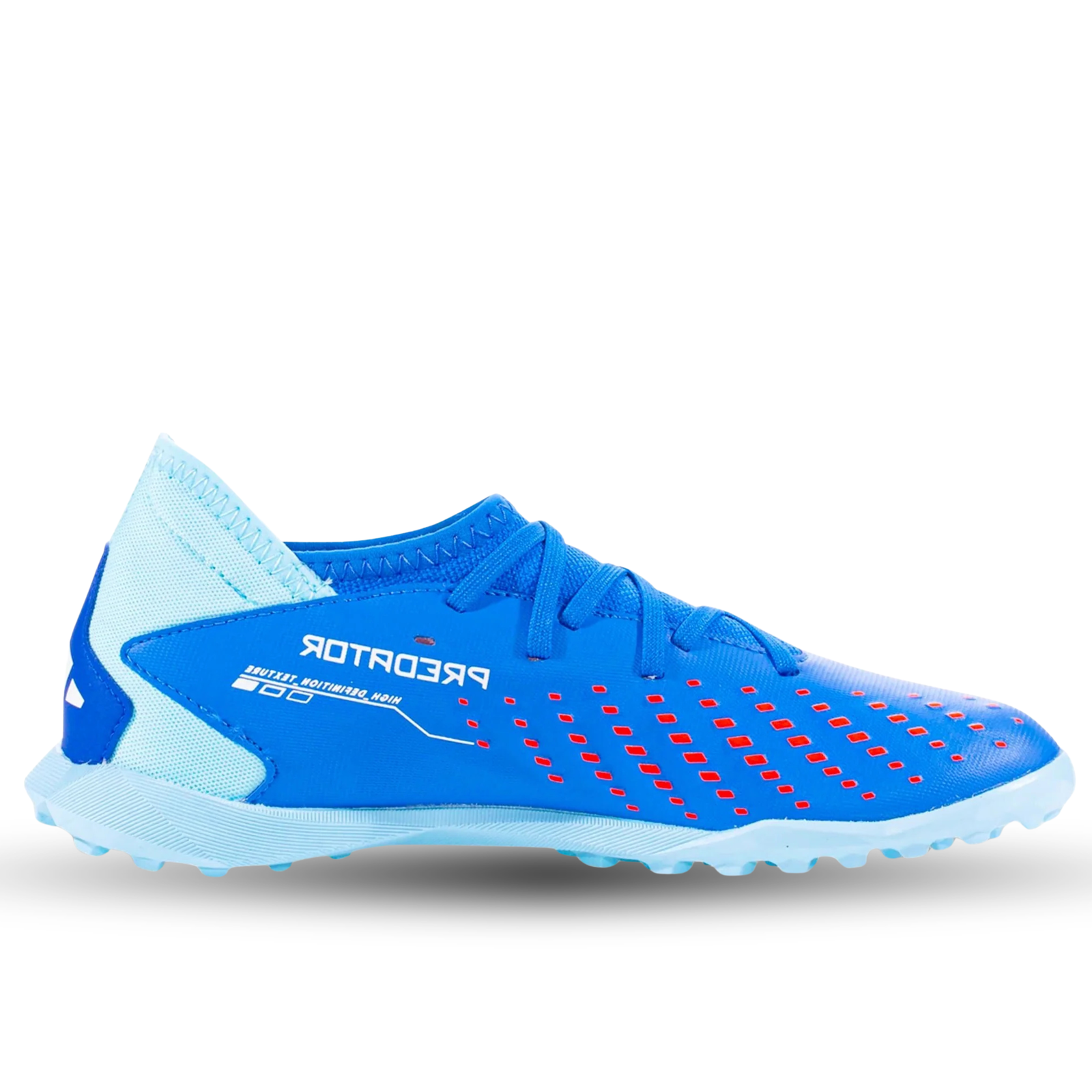 adidas Youth Predator Accuracy.3 Turf Soccer Shoes (Bright Royal/Cloud White/Bliss Blue)