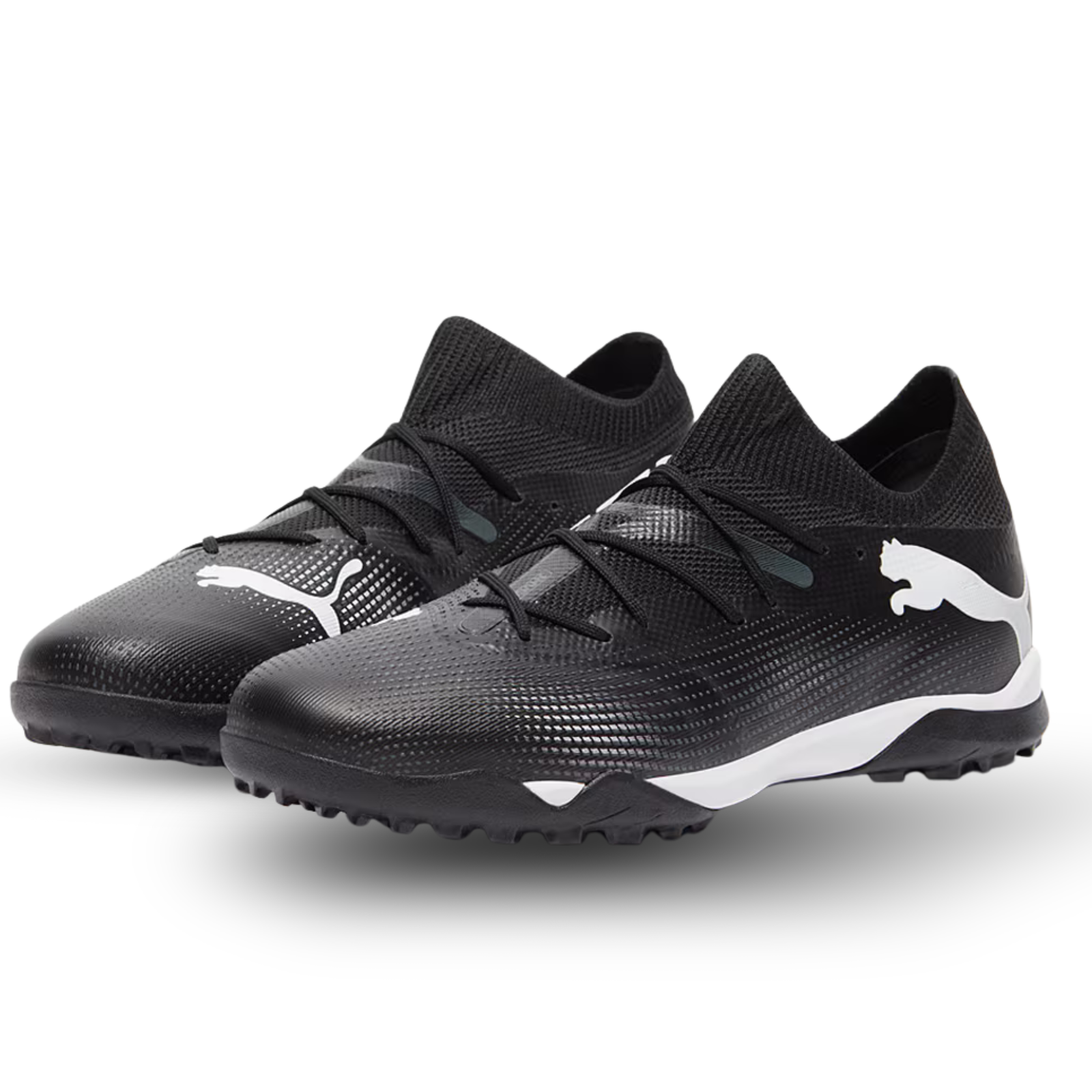 Puma Future 7 Match Turf Soccer Shoes (Puma Black/Puma White)