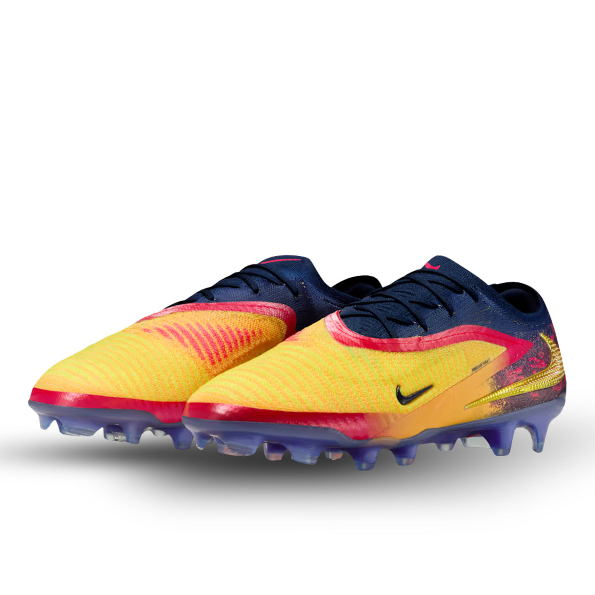Nike Phantom 6 Low Elite Erling Haaland Firm Ground Soccer Cleats (Laser Orange/Lemon Venom)