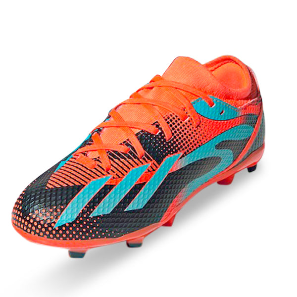 Adidas Jr. X Speedportal Messi.3 Firm Ground Soccer Cleats Team Solar Soccer Wearhouse