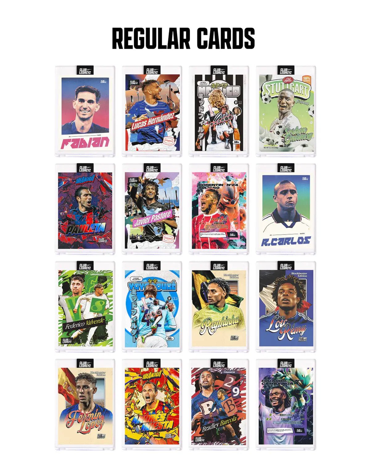 2025 Club Legacyz Icons Soccer 2nd Edition Hobby Pack (1 Card Each) | SoccerWearhouse