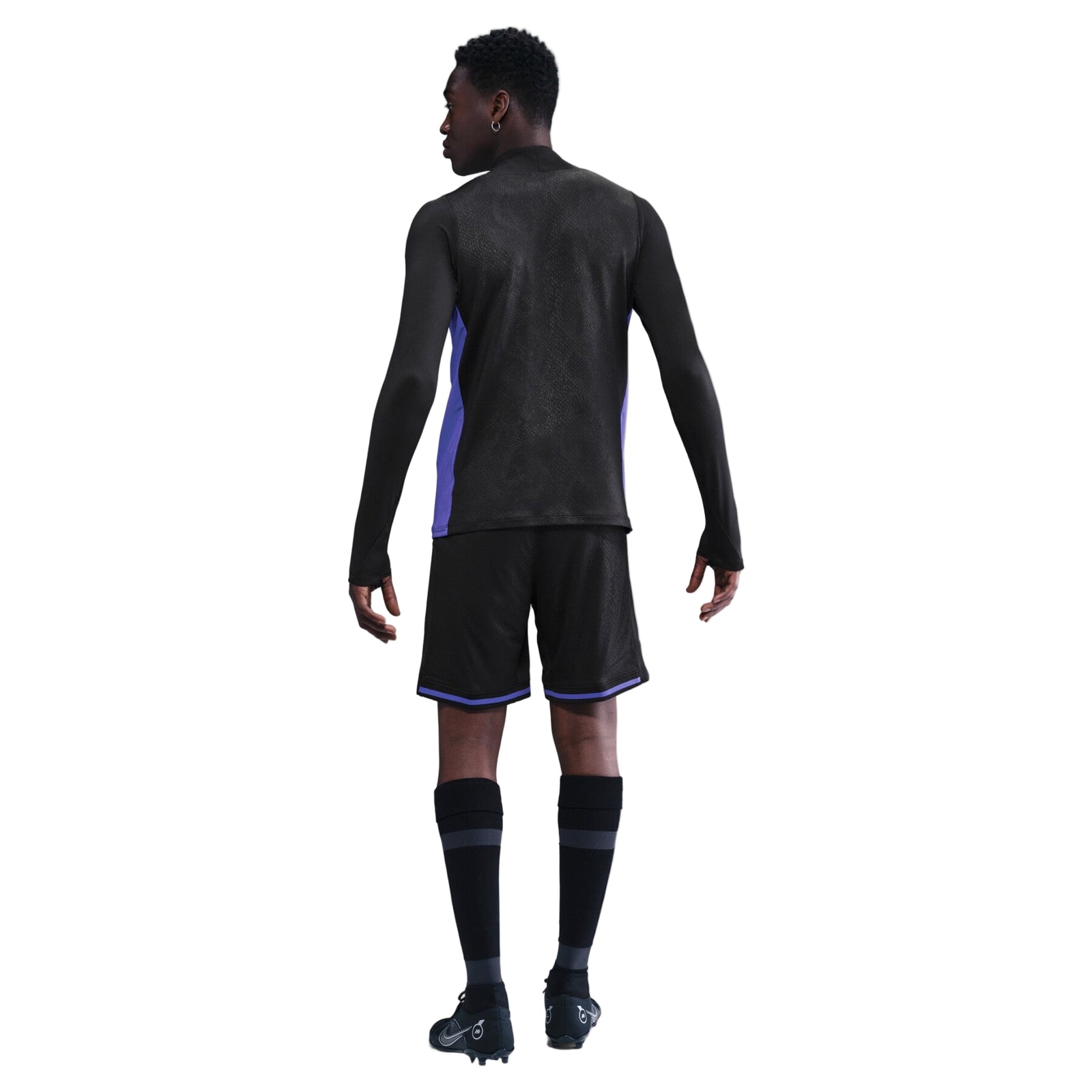 Nike Kobe Bryant x FC Barcelona Away Shorts 25/26 (Black/Persian Violet/Iron Grey)