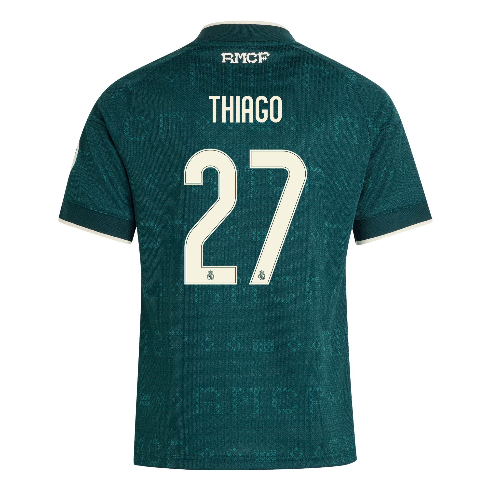 adidas Youth Real Madrid Thiago Pitarch Away Jersey 26/27 (Green)