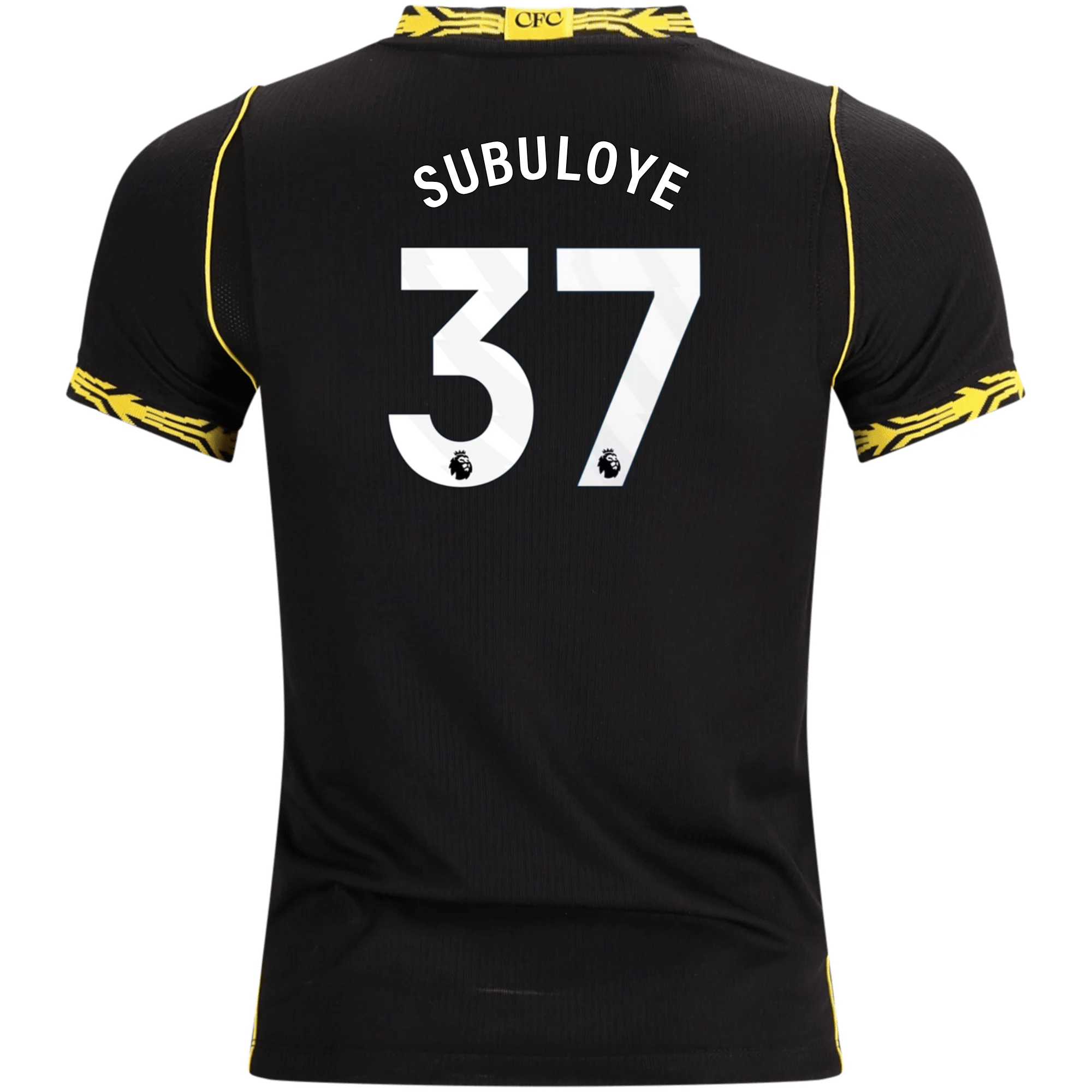Nike Youth Chelsea Olutayo Subuloye Away Jersey 26/27 (Black/Gold)