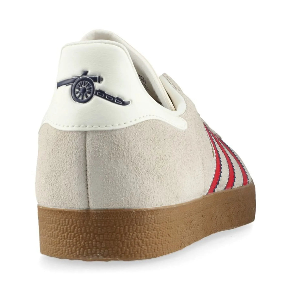 adidas Arsenal Gazelle Terrace Soccer Shoe (Offwhite/Better Scarlet/Night Sky)
