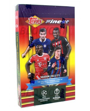 Topps 22/23 UEFA Champions League Finest Flashbacks Trading Card Box (Multi)